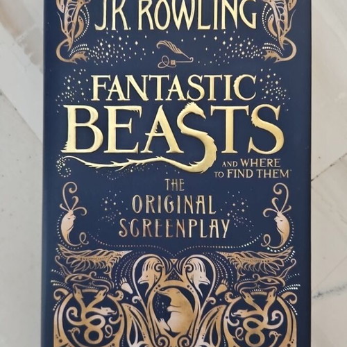 Fantastic Beasts and Where to Find Them hardcover like new, English