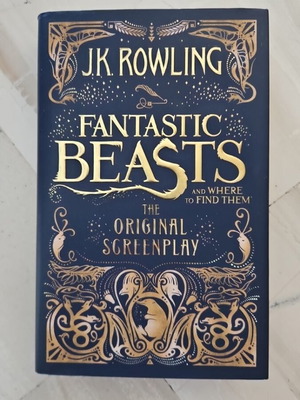 Fantastic Beasts and Where to Find Them hardcover like new, English