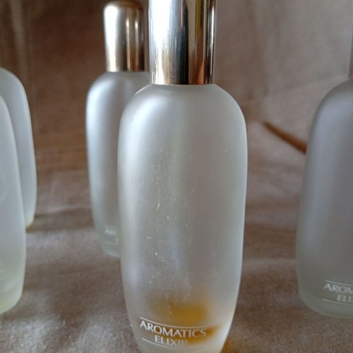 Clinique Aromatics Elixir Eau de Parfum bottles like new, set of 9