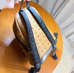 Mcm backpack shoulder bag like new, black and brown