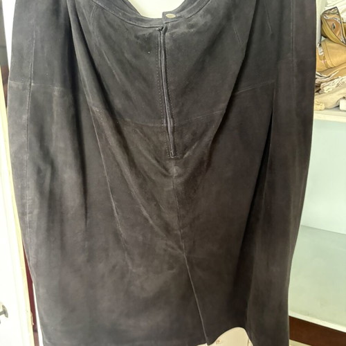 Black Suede Skirt like new, size XXXL
