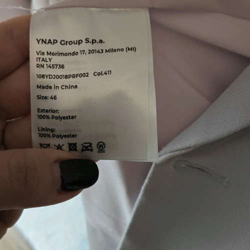 Lilac suit set 8 by YOOX like new