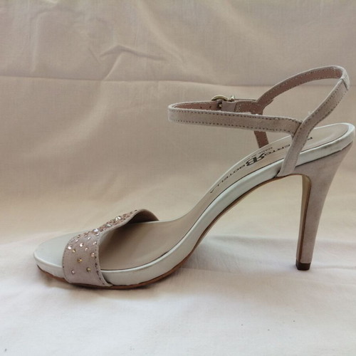 Roberto Botella women's high heel sandals size 38, pink crystals