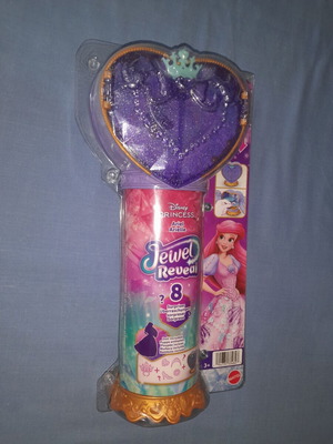 Disney Princess Ariel Jewel Reveal κούκλα με 8+ εκπλήξεις