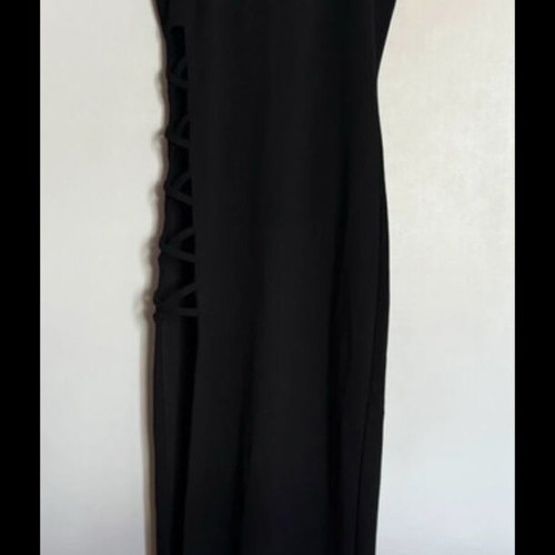 Luigi long dress with side slit, large, like new