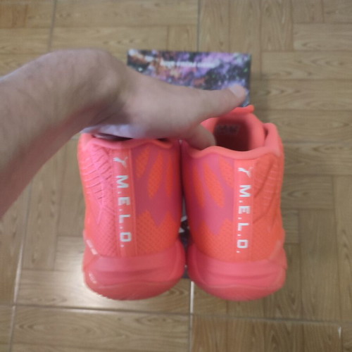 Puma Lamelo mb.01 Breast Cancer Awareness sneakers size 12