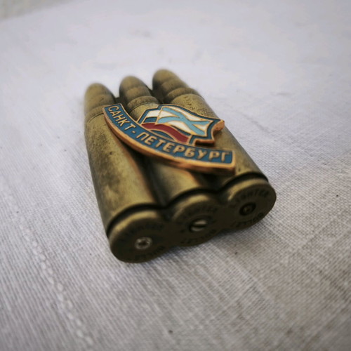 Vintage Russian Bullet-Shaped Lighter like new, refillable