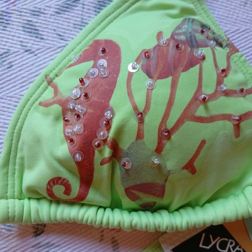 Bikini new, pack of 3, size small/xsmall, multicolor