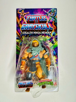 Stealth Ninja He-Man - Turtles of Grayskull MOTU x TMNT Φιγούρα