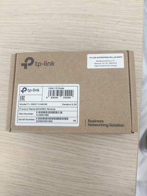 TP-LINK MiniGBIC Module TL-SM311LM Ver. 3.20 καινούργιο, έως 550m