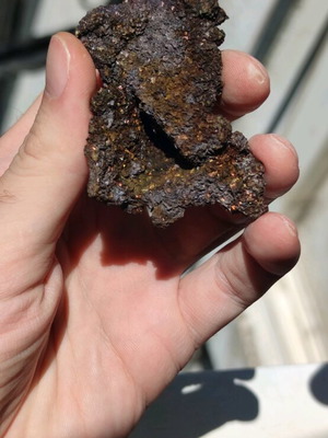 Iridescent siderite Greek new