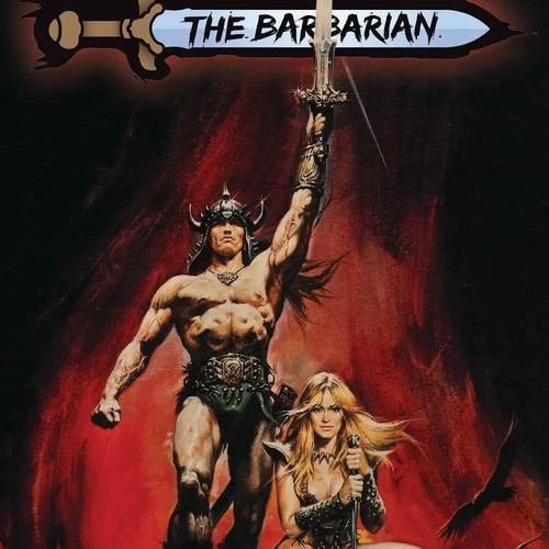 Conan the Barbarian #1 2nd Print Movie Variant Schwarzenegger like new