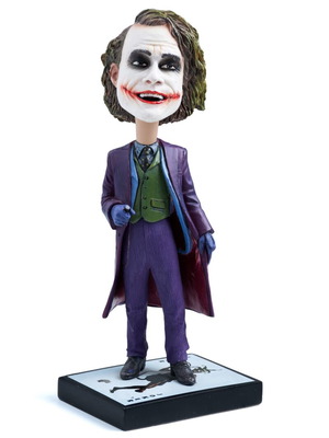 Joker Heath Ledger Headknocker NECA used, rare