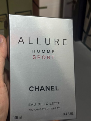 Chanel Allure Homme Sport EDT 100 ml new authentic men's perfume