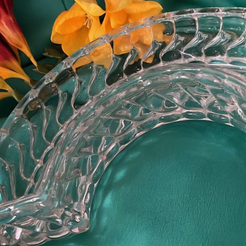 Semi-circular vase used for wildflowers vintage
