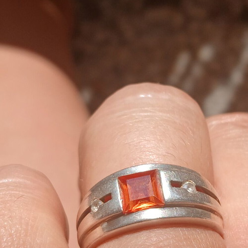 925 silver ring, 17mm