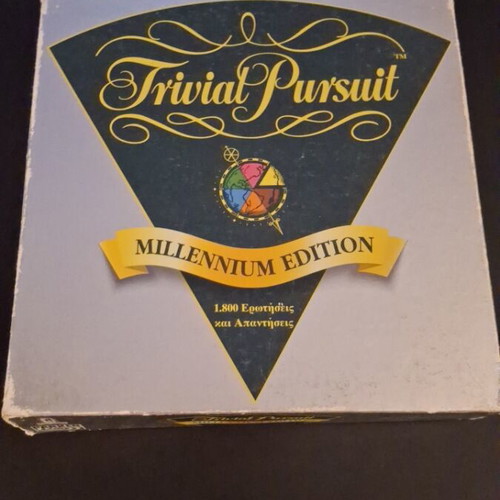 Trivial Pursuit Millennium Edition board game used, like new