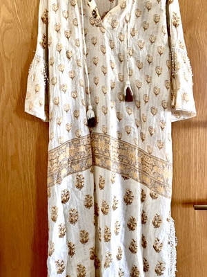 Καφτάνι Ble Resort Wear καινούργιο, one size, βαμβακερό με κρόσσια