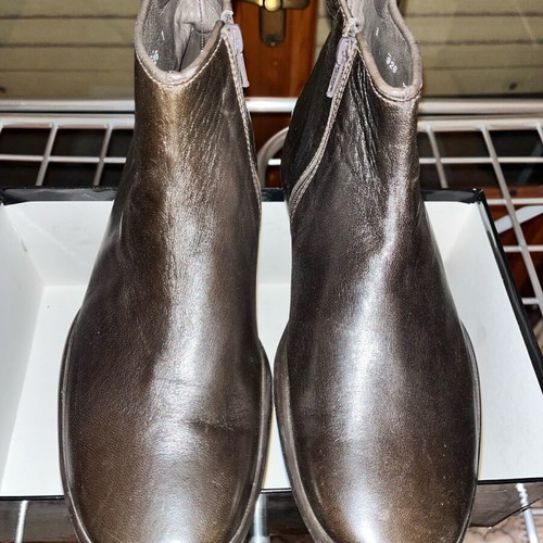 Prada ankle boots size 41, dark brown