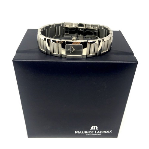 Maurice Lacroix women's stainless steel watch new with sapphire