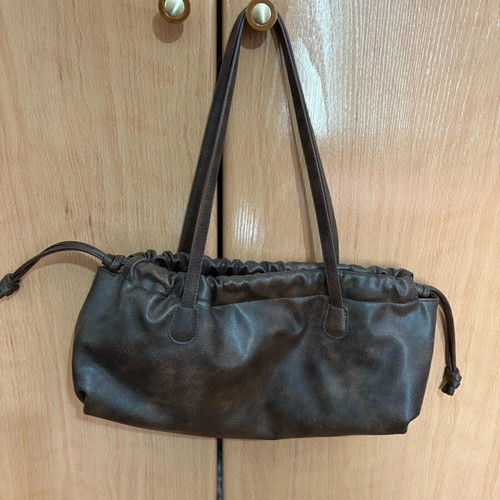 H&M Shoulder Bag Brown with Leather Feel like New