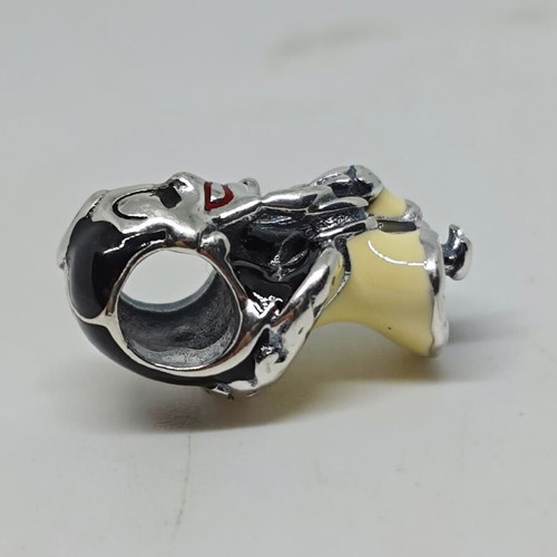 Cruella de Vil Silver Charm like new with collectible details