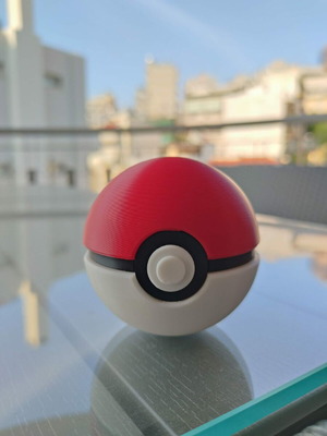 3D Printed Poké Ball Handmade Collectible