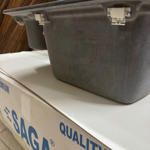 Saga S-314 Granite Kitchen Sink new, black graphite