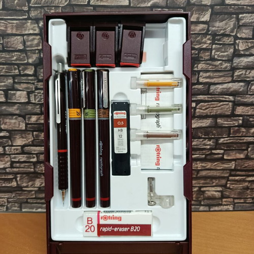 Rotring College Set Pen-Station vintage unused