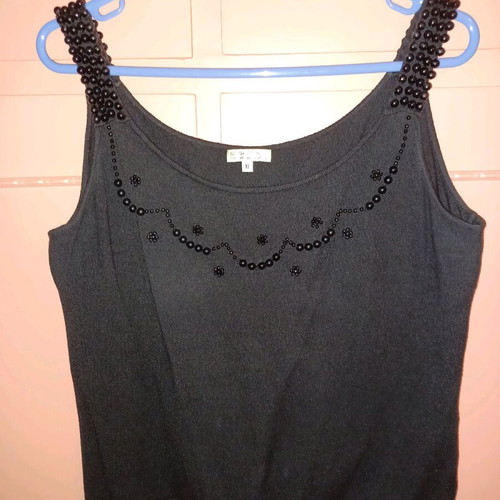 Sev Triko top-skirt set used, size XL, black