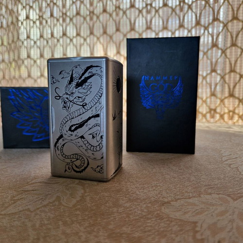 Vaperz Cloud Hammer of God 400 Shinobi mod like new