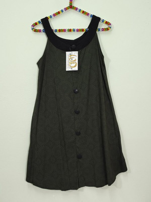 WD summer mini-midi dress sleeveless 100% cotton new S,M,XL