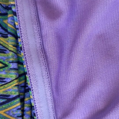 Jennifer Lopez strapless dress like new, blue multicolor, size M