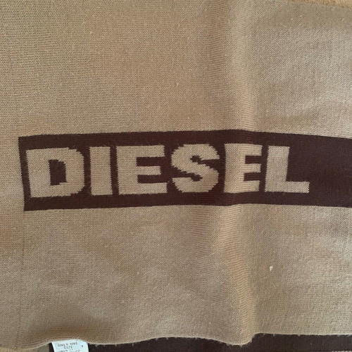 Diesel scarf like new, beige and brown
