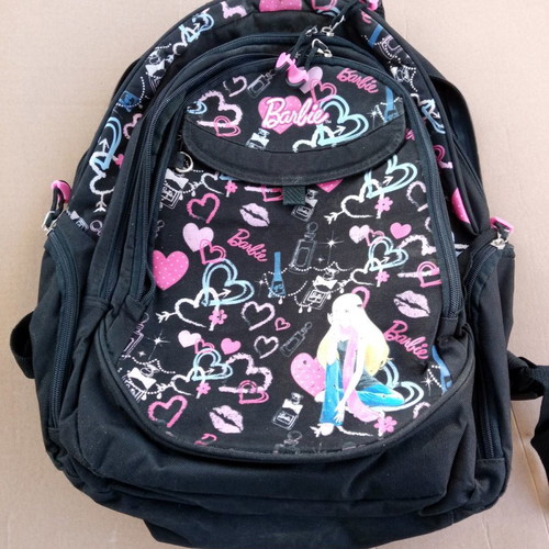 School backpack bag used for girls large with many compartments