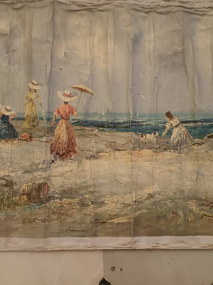 Ladies Bathing Oil Painting used by MARIE CHARLOT without frame