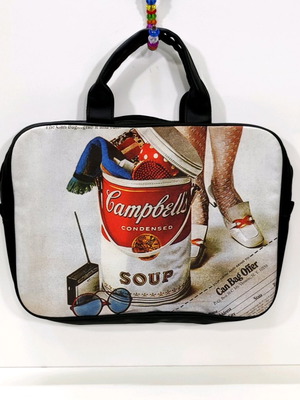 Laptop sleeve retro Pop Art Campbell's Soup new