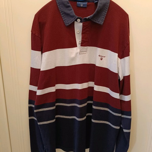 Polo shirts used XL, 2 Gant and 1 Tomy Hilfiger