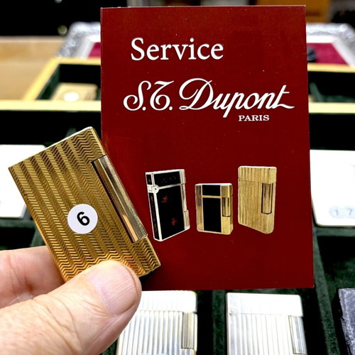DuPont N6 Slim Gold Lighter like new