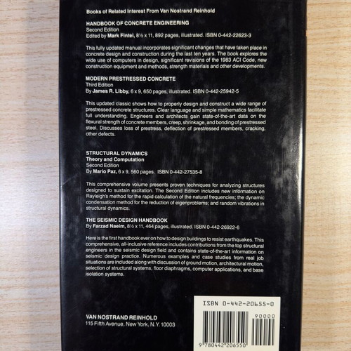 Parking Structures book used, English