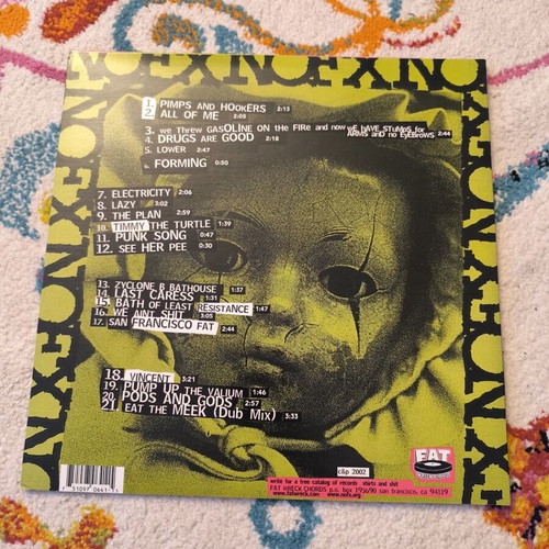 NOFX 22 Songs LP like new