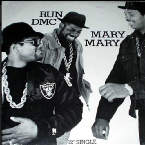 Run DMC Mary Mary 12" single like new