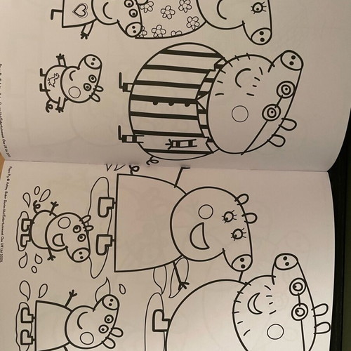 Peppa Pig coloring book new, 32-page pad