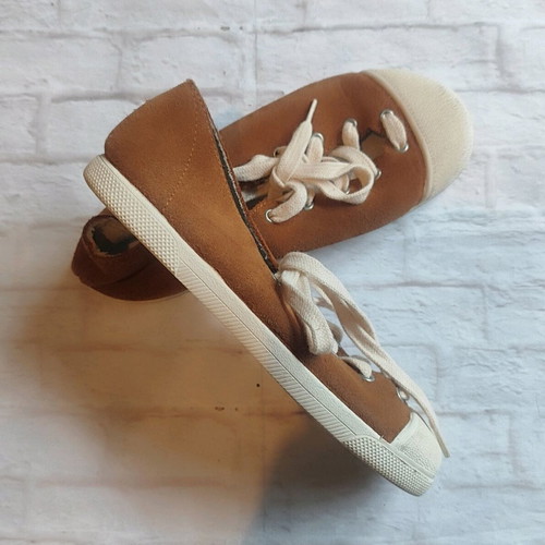 Zara leather children's ballerina shoes size 31 like new