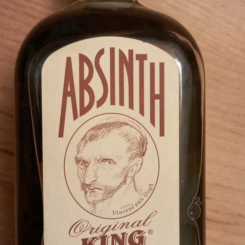 Absinth King of Spirits new with plant inside