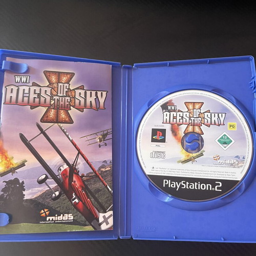 Aces of the Sky PlayStation 2 PS2 like new, action game