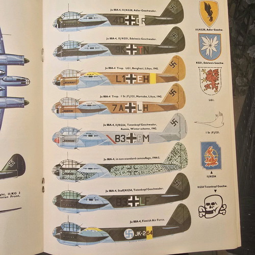 JU-88 Profile Aircraft book like new, English
