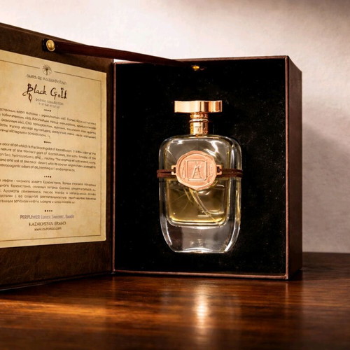 Aura of Kazakhstan Black Gold Eau de Parfum 5ml like new