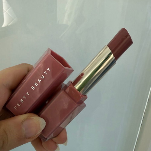 Fenty Glossbomb Stick used, shade Is It Fussy dark pink