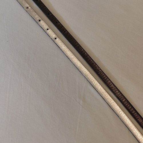 Salvatore Ferragamo double belt size 75 like new, black and gold